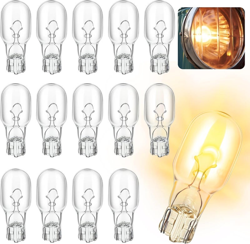 Avenuebool 15 Pcs 912 Bulbs Compatible with 54766, 912 Auto/RV/Marine Replacement Interior Light Bulb, License Plate Side Marker Automotive Interior Dashboard Dome Light Replacement,12V and 8.9 W - Image 1